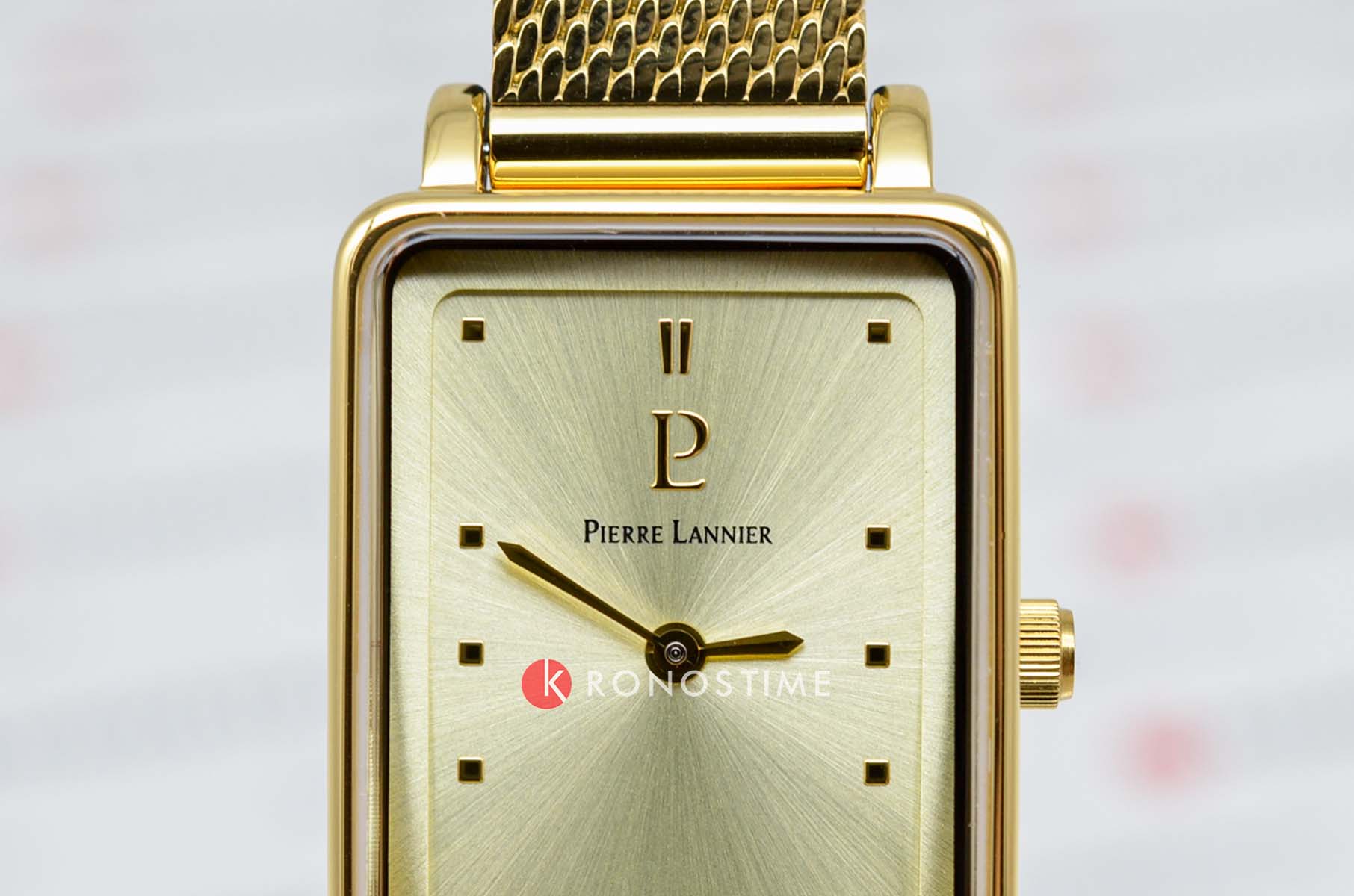 Pierre Lannier Pierre Lannier Ariane 057H542,  франция женские часы на браслете нержавеющая сталь с ip-покрытием боковой вид