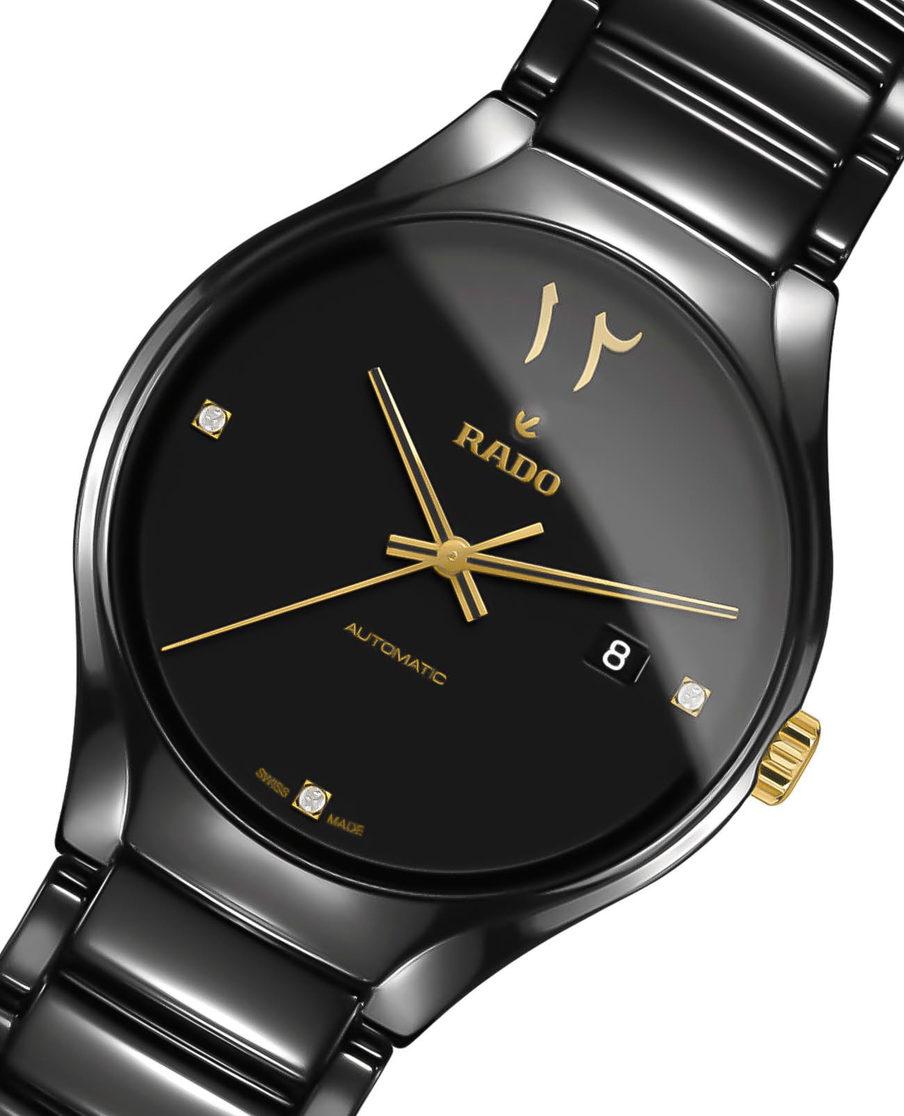 Rado Rado True Automatic Diamonds R27056752 Automatic, наручные мужские часы фото под углом