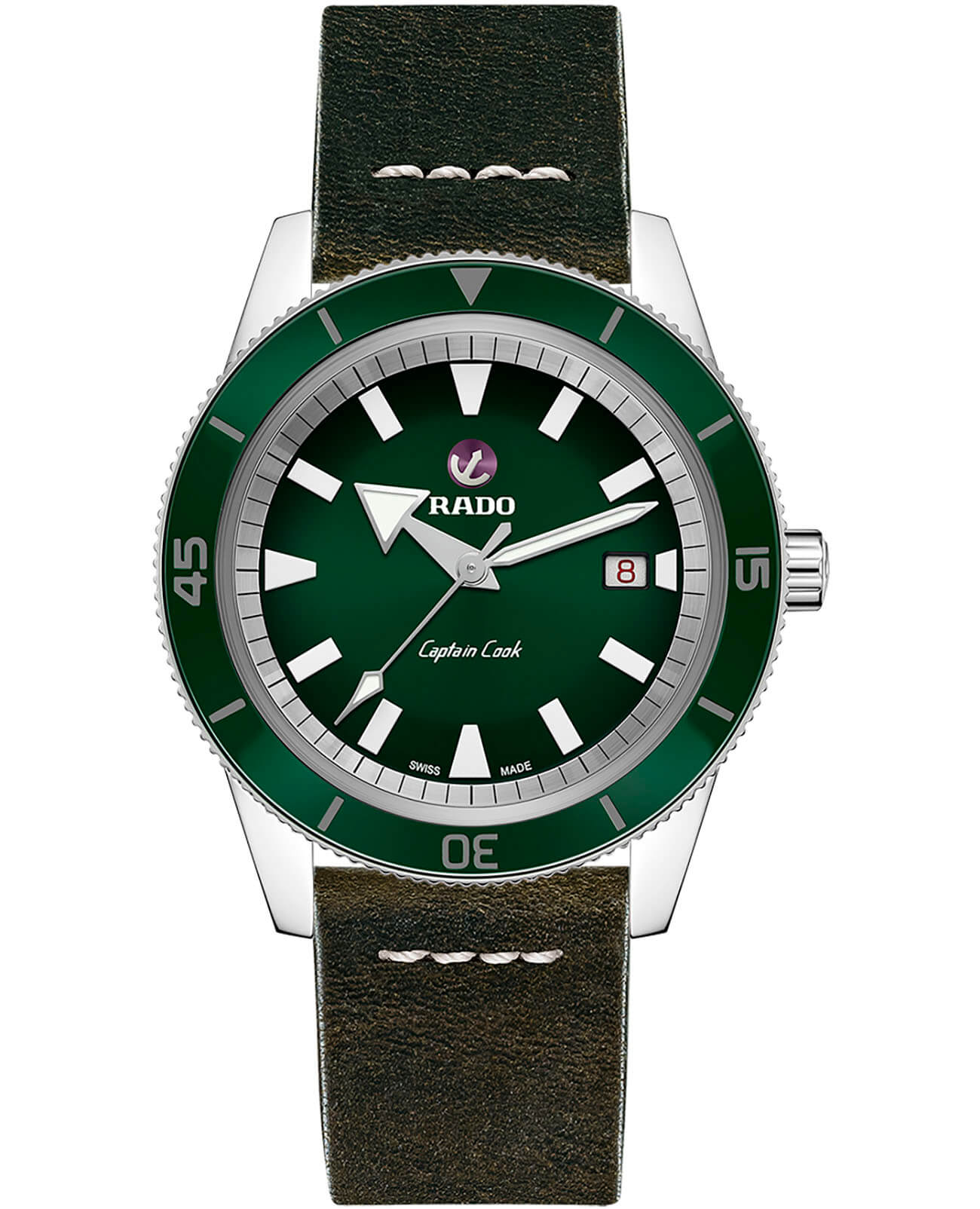 Rado Rado Captain Cook Automatic R32505318 Automatic, наручные мужские часы фото под углом