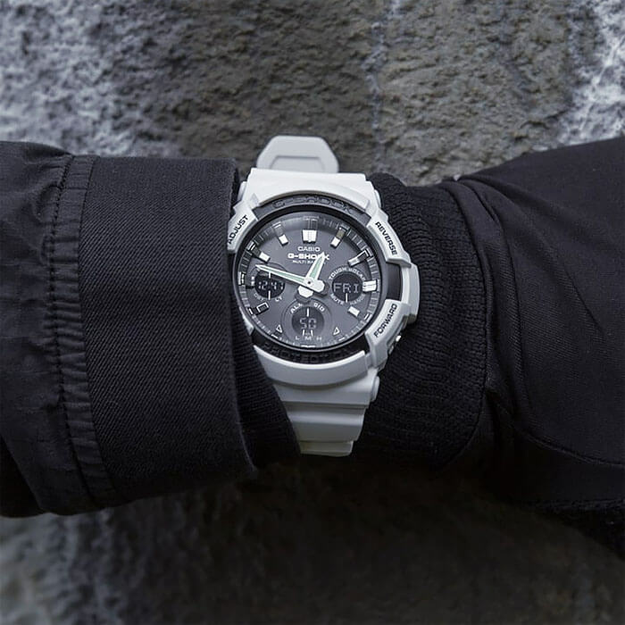 Casio Casio G-Shock GAW-100B-7A япония наручные мужские часы заводная головка с логотипом Casio