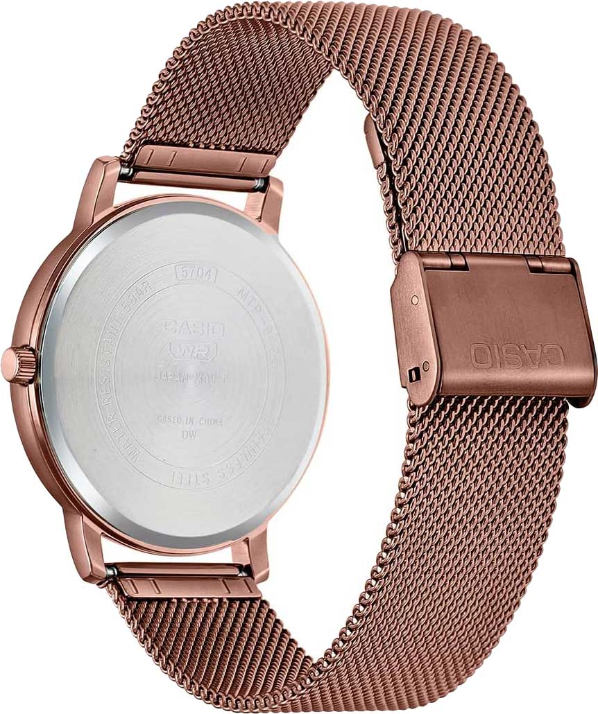 Casio Casio Collection MTP-B125MR-8A мужские часы черный циферблат на запястье