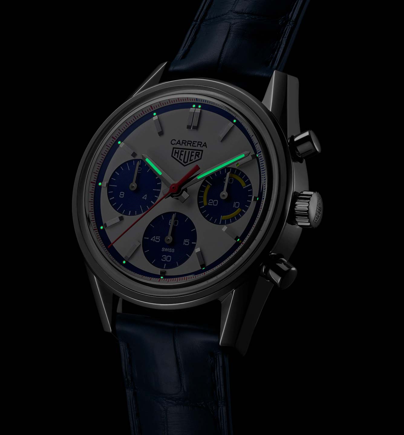 TAG Heuer TAG Heuer Carrera Limited Edition CBK221C.FC6488 мужские часы белый циферблат на запястье