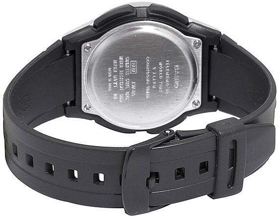 Casio Casio Illuminator  AW-80-1AVDF (AW-80-1A), illuminator япония мужские часы на браслете пластик боковой вид