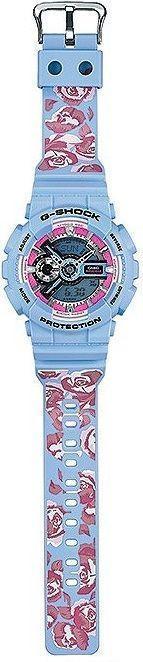 Casio Casio G-Shock GMA-S110F-2A, g-shock япония женские часы на браслете пластик боковой вид