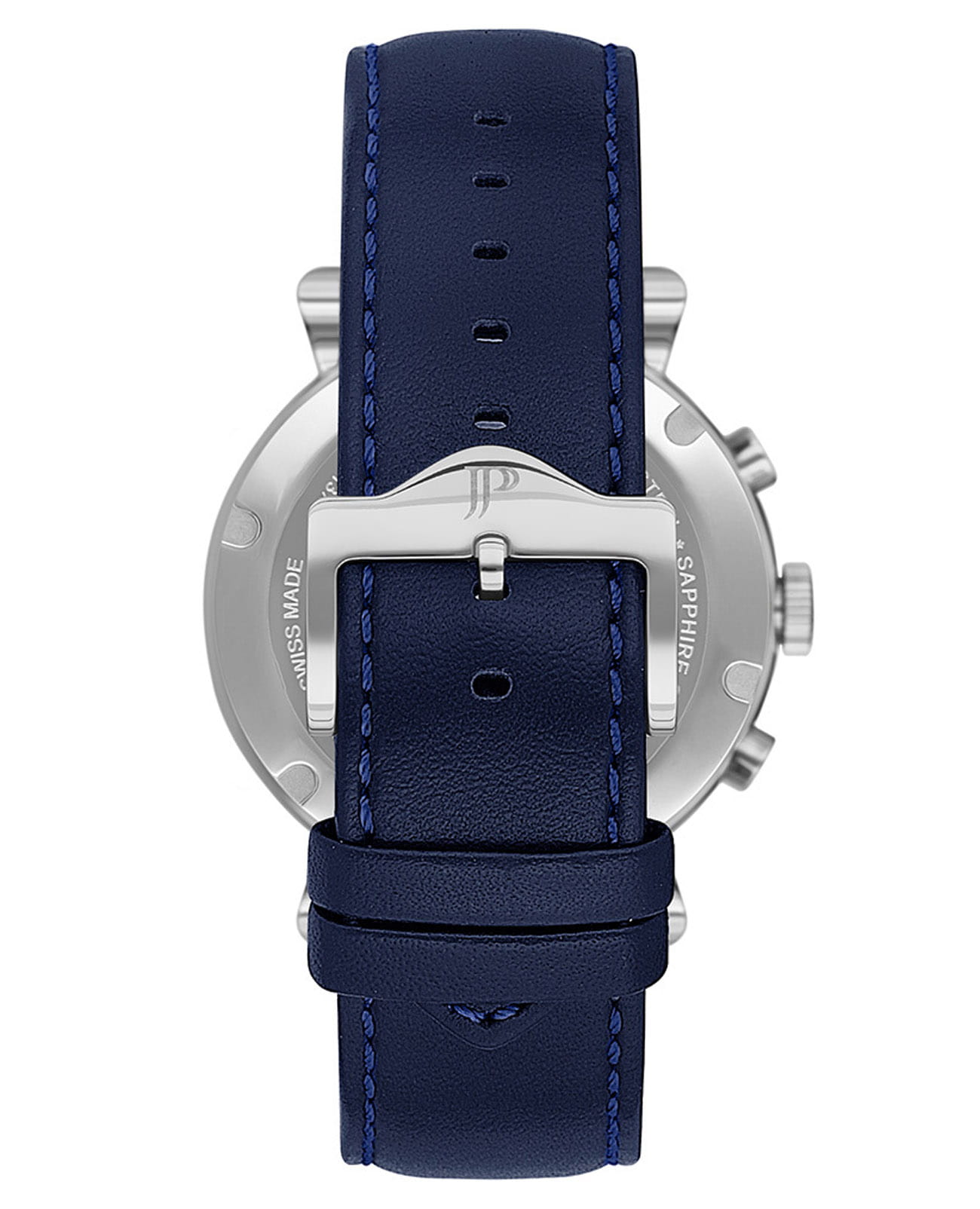 Jacques Philippe Jacques Philippe Vintage JPQGC191132,  швейцария мужские часы на браслете кожаный боковой вид