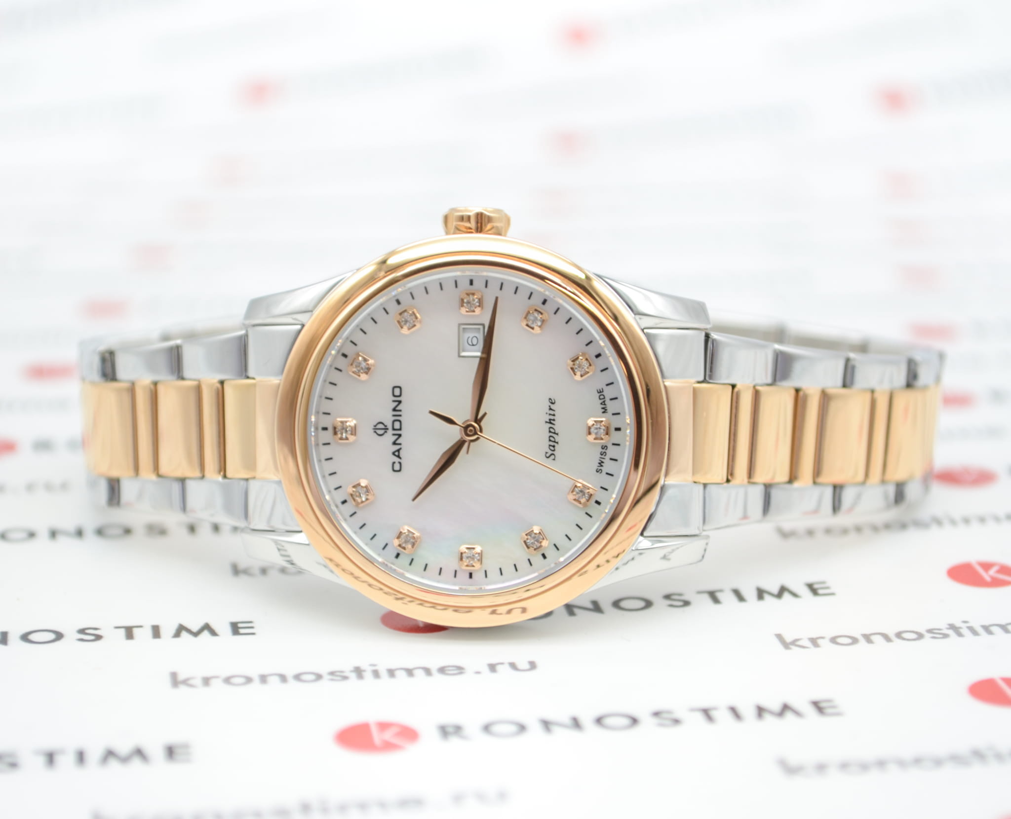 Candino Candino Elegance C4739/1,  швейцария женские часы на браслете нержавеющая сталь боковой вид