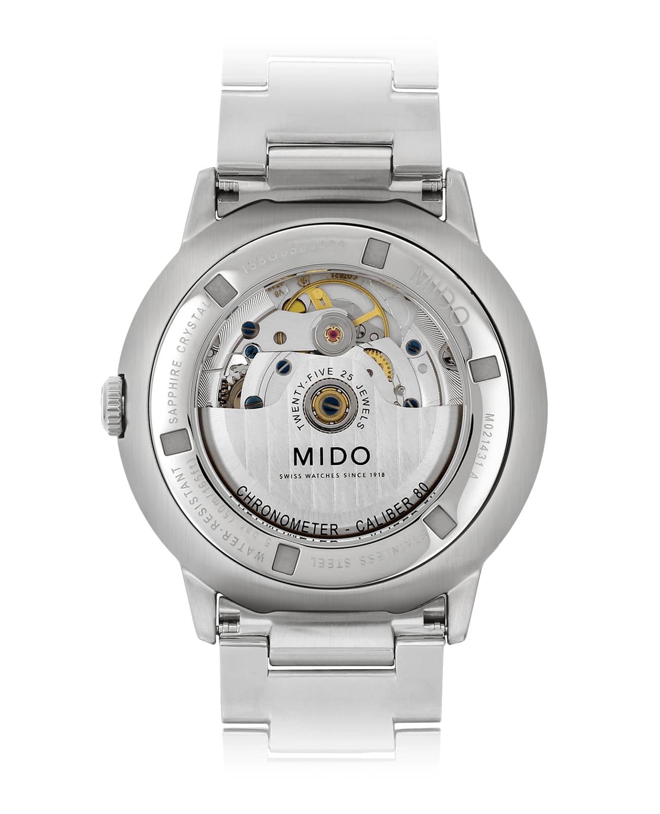 Mido Mido Commander Chronometer M021.431.11.061.01 , наручные мужские часы фото под углом