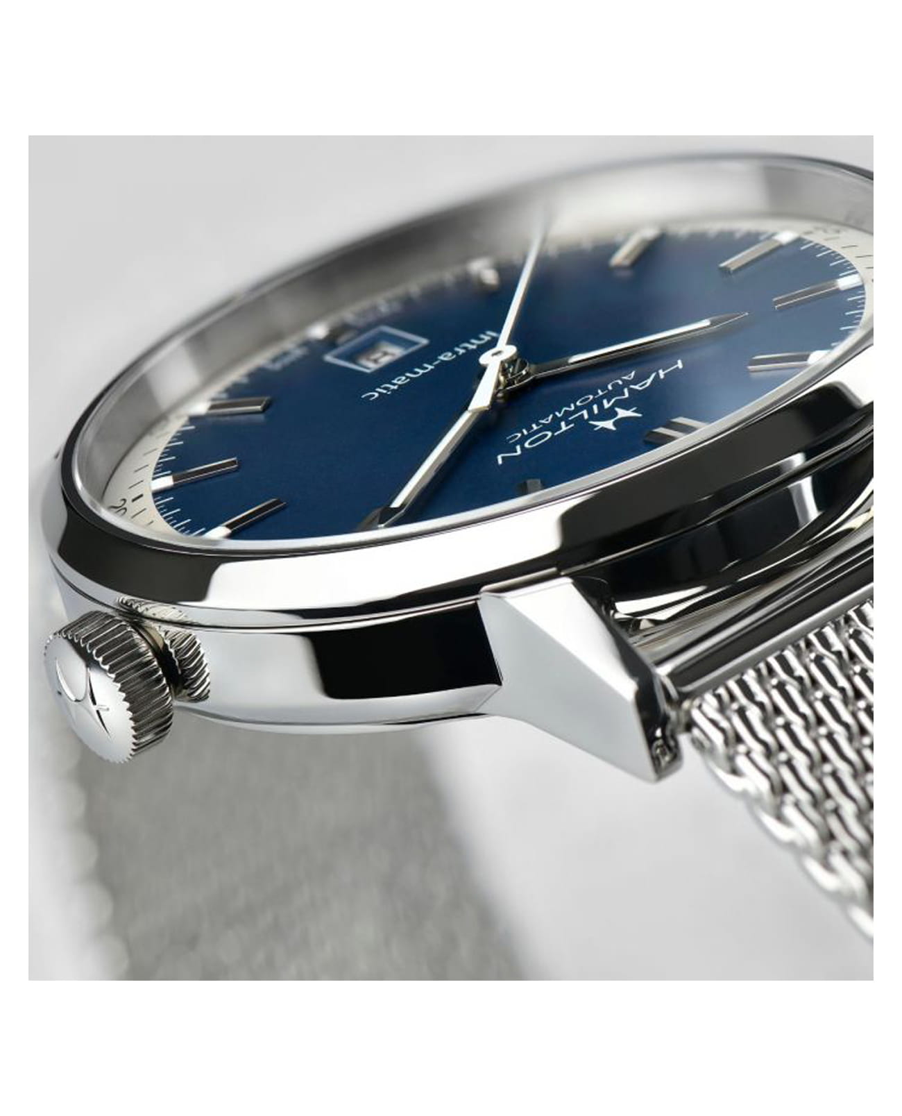 Hamilton Hamilton American Classic Intra-Matic Auto H38425140 , наручные мужские часы фото под углом