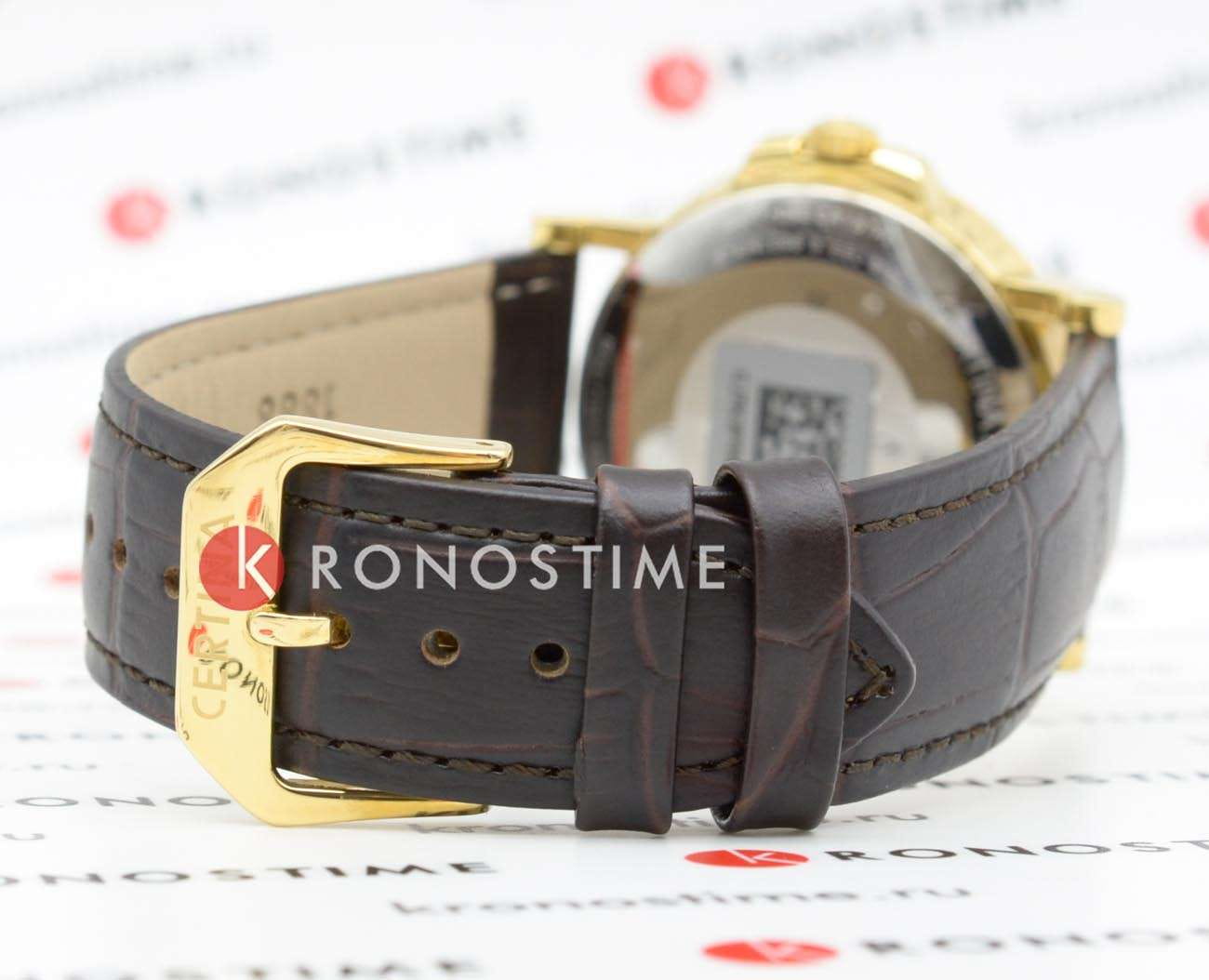 Certina Certina DS Caimano C017.410.36.087.00 мужские часы серый циферблат на запястье