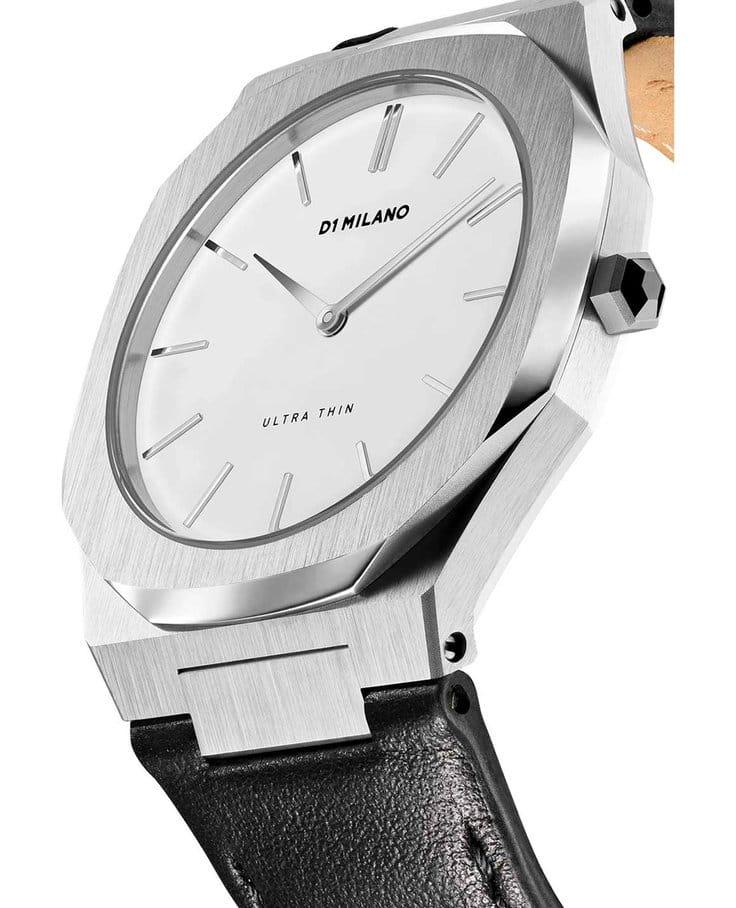 D1 Milano D1 Milano Ultra Thin UTLL01  — детали корпуса и кожаный