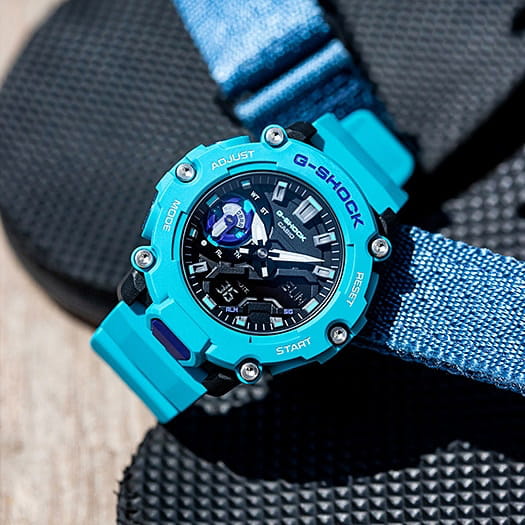 Casio Casio G-Shock GA-2200-2ADR (GA-2200-2A) GA-2200-2A оригинальные мужские часы в комплекте с коробкой