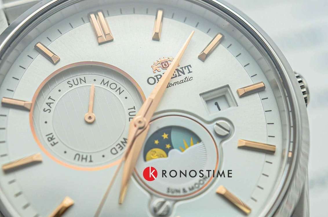 Orient Orient Sun & Moon RA-AK0306S (RN-AK0306S) , наручные мужские часы фото под углом