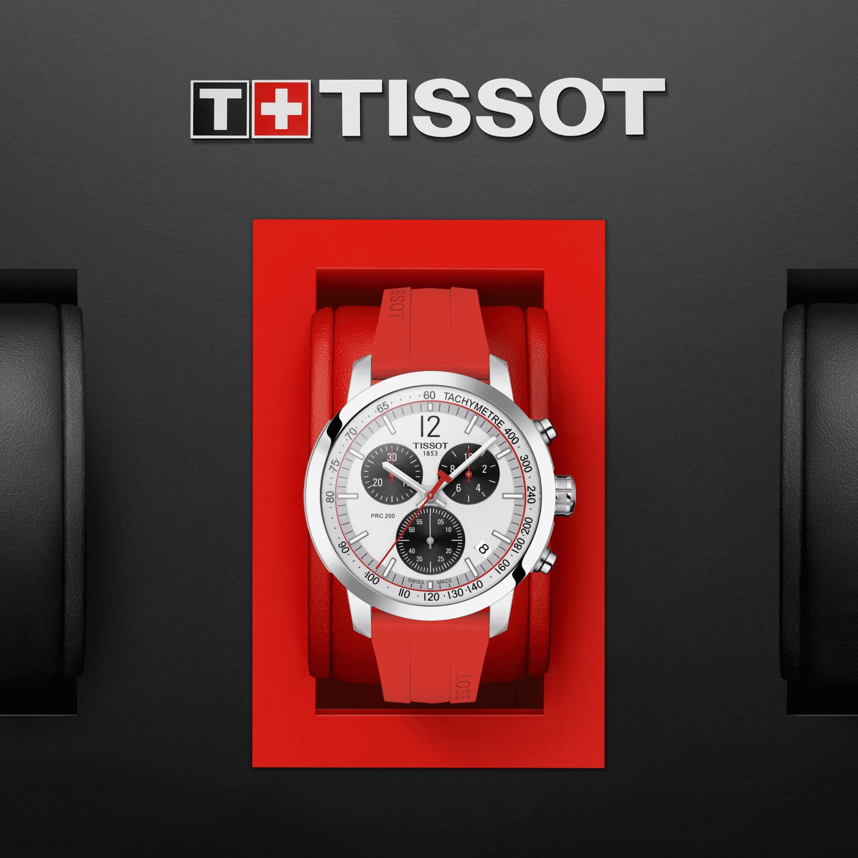 Tissot Tissot PRC 200 Chronograph T114.417.17.037.02 мужские часы белый циферблат на запястье