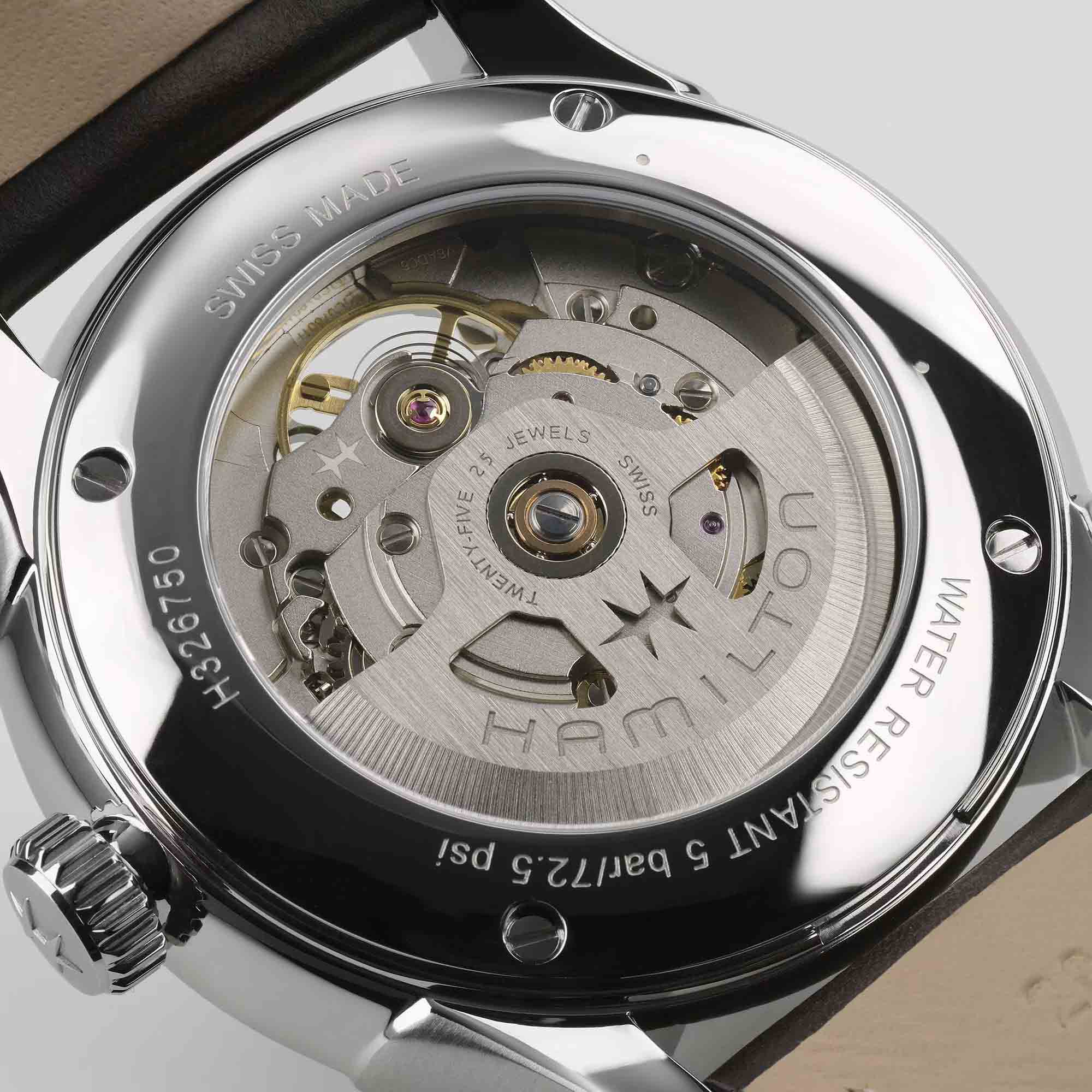 Hamilton Hamilton Jazzmaster Open Heart Auto H32675551 мужские часы белый циферблат на запястье