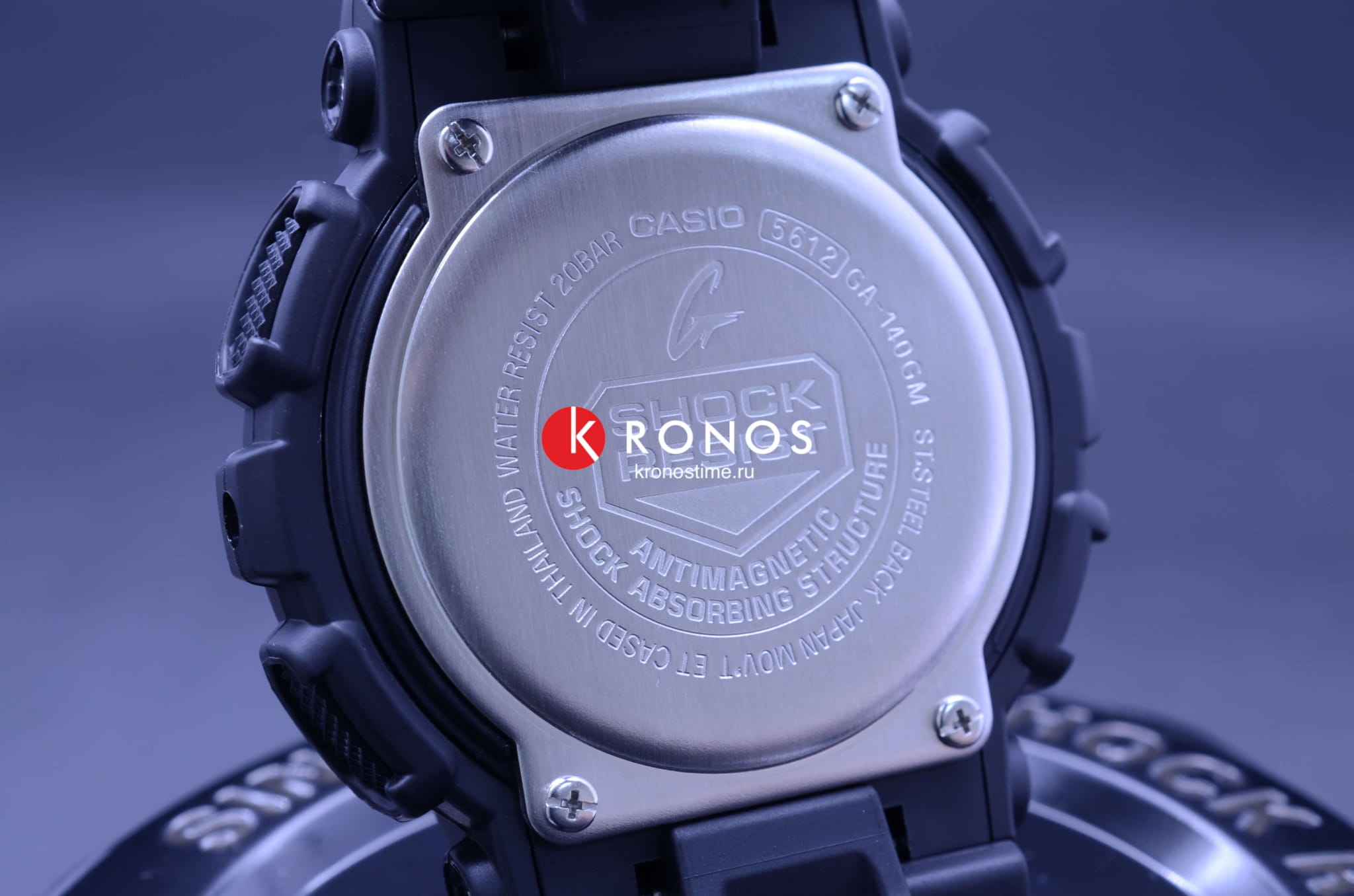Casio Casio G-Shock GA-140GM-1A1 GA - задняя крышка пластик корпуса, япония часы