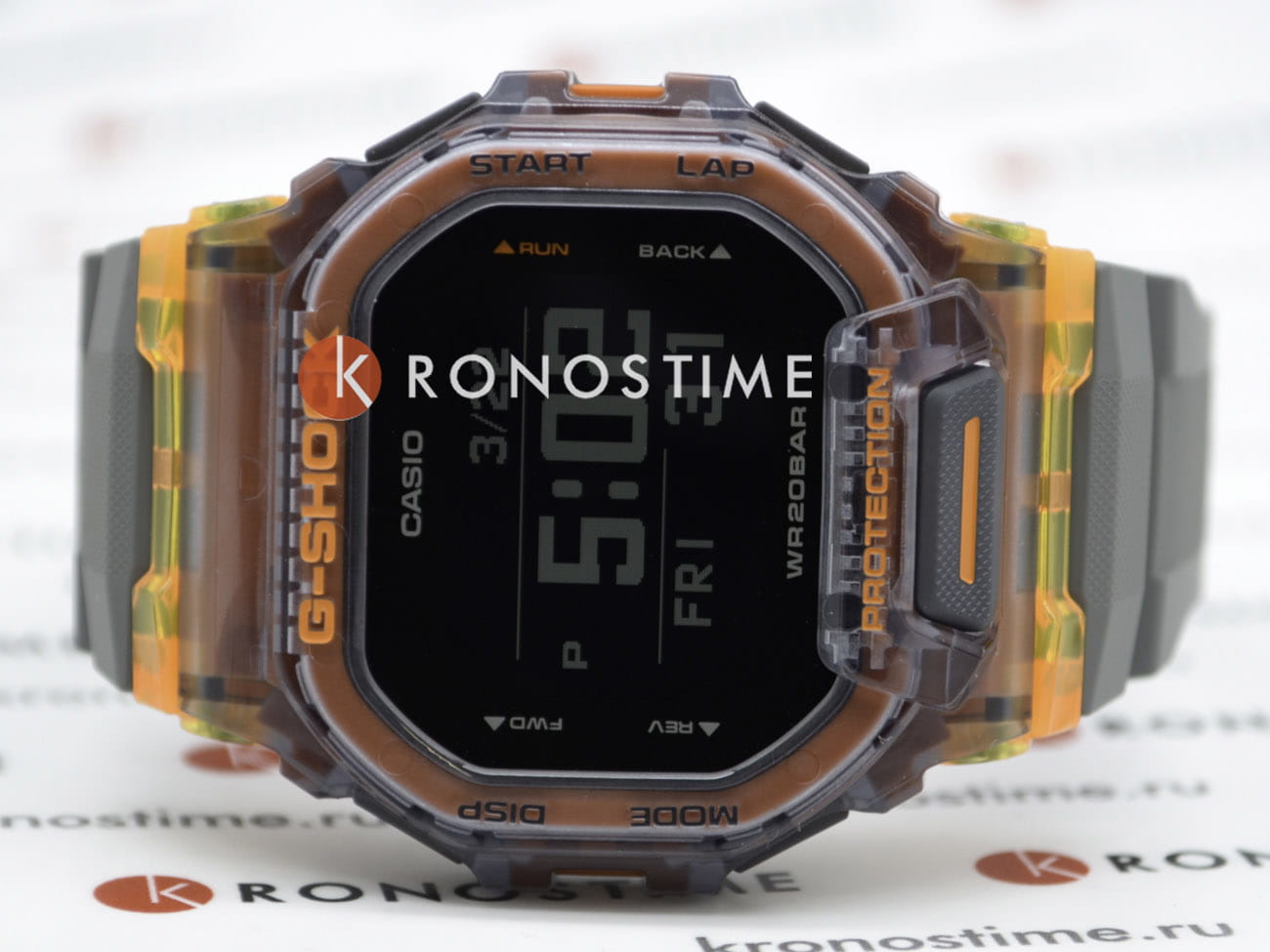Casio Casio G-Shock GBD-200SM-1A5DR (GBD-200SM-1A5) мужские часы цветной циферблат на запястье