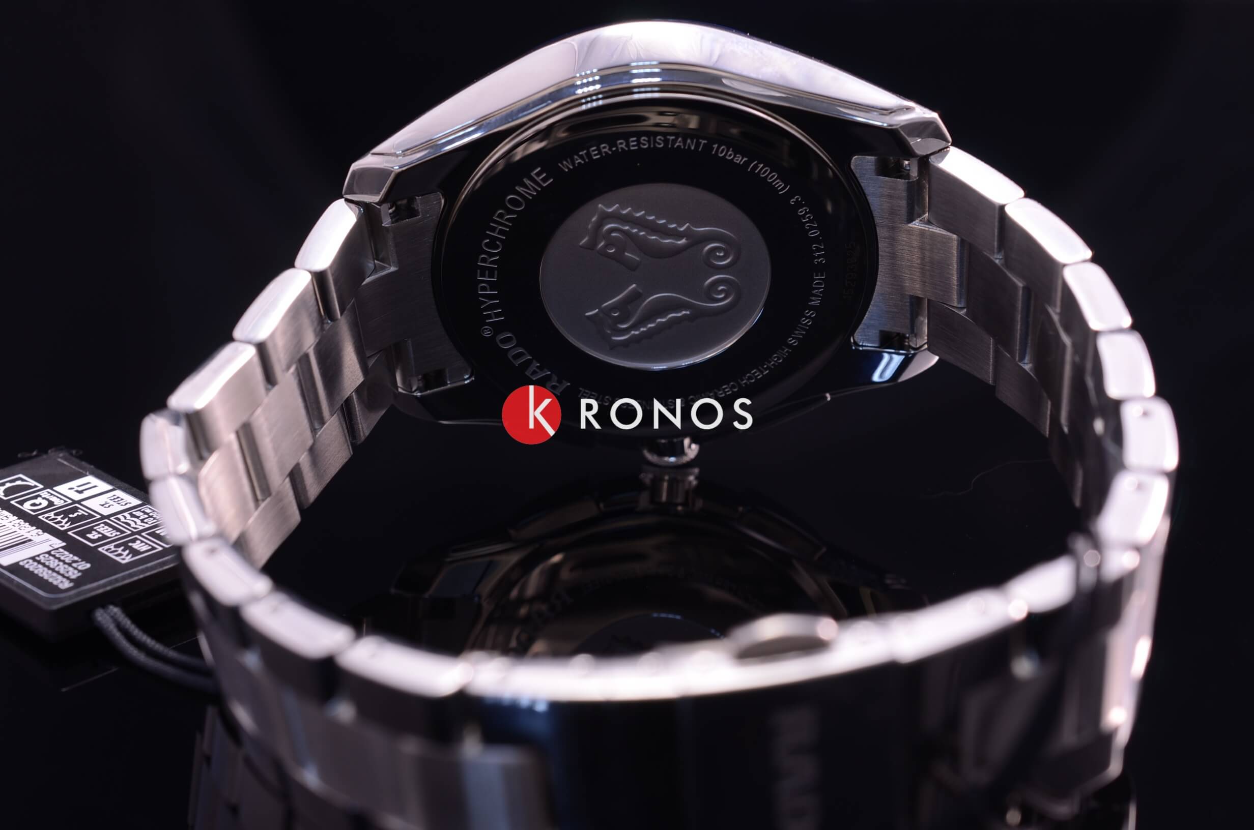 Rado Rado Hyperchrome Chronograph R32259203  — детали корпуса и нержавеющая сталь