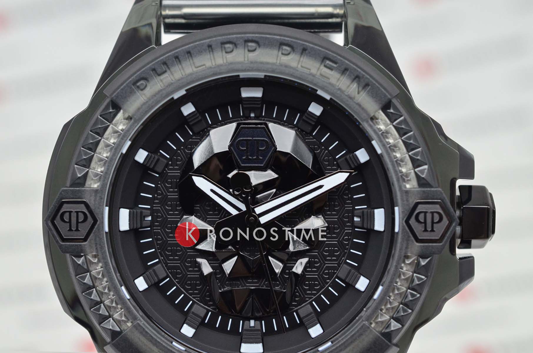 Philipp Plein Philipp Plein Skull Synthetic PWWAA0523,  германия женские часы на браслете полиуретан боковой вид