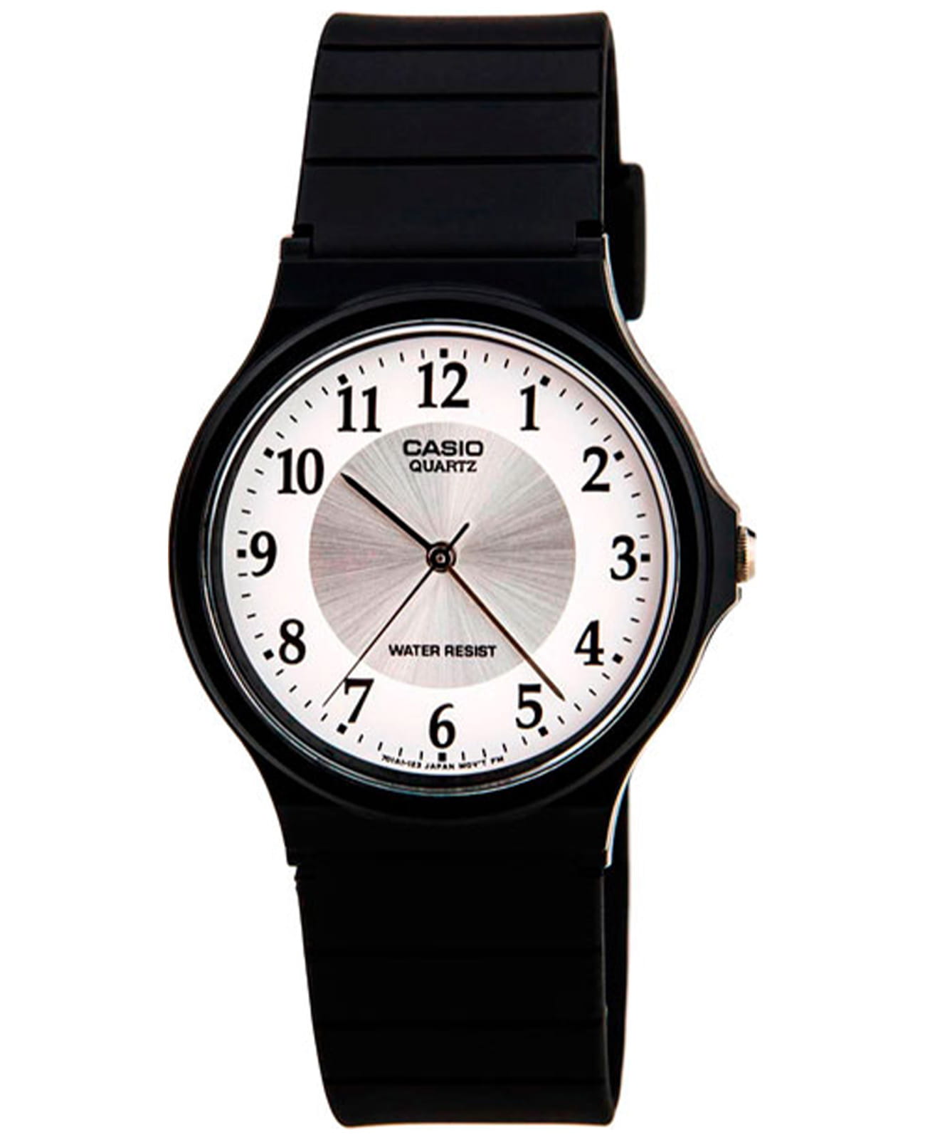 Casio Casio Collection MQ-24-7B3LDF (MQ-24-7B3L)  MQ-24-7B3 кварцевые мужские часы белый циферблат, браслет пластик — вид спереди