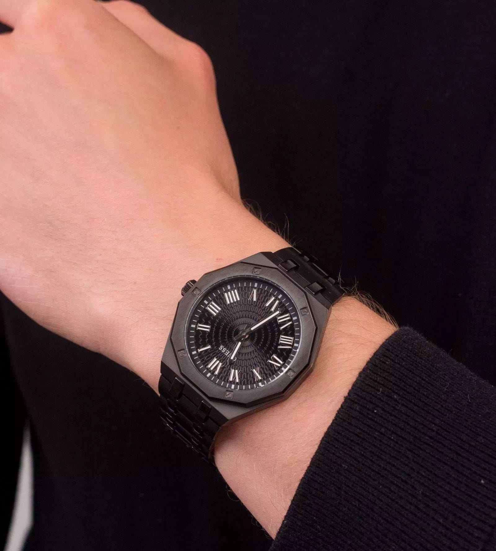 Guess Guess Asset GW0575G3 сша наручные мужские часы заводная головка с логотипом Guess