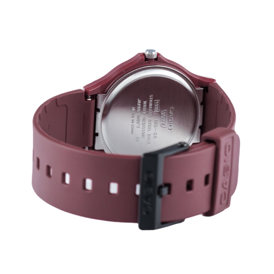Casio Casio Collection MQ-24UC-4BEF, collection япония женские часы на браслете пластик боковой вид