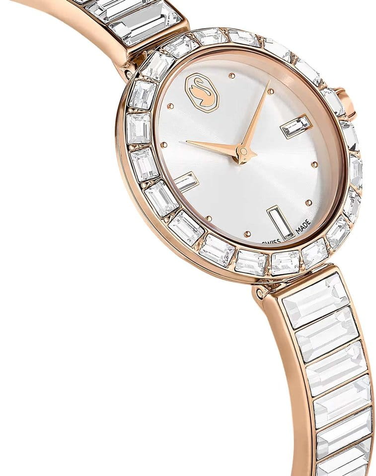 Swarovski Swarovski Matrix Bangle 5677484 женские часы серебристый циферблат на запястье