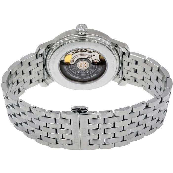 Tissot Tissot Bridgeport Powermatic 80 T097.407.11.033.00 мужские часы белый циферблат на запястье