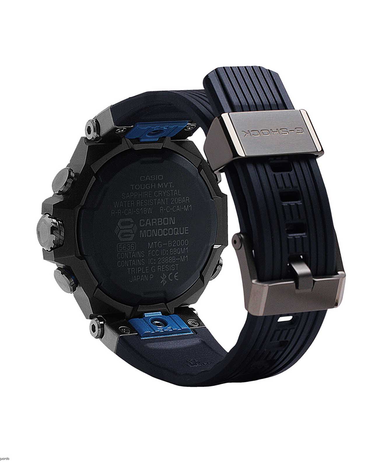 Casio Casio G-Shock Premium MTG-B2000B-1A2 (MTG-B2000B-1A2ER) мужские часы  циферблат на запястье