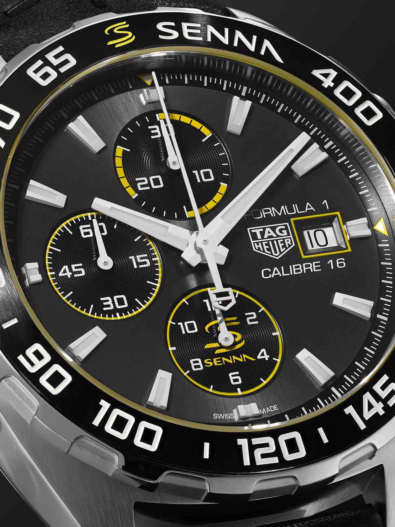 TAG Heuer TAG Heuer Formula 1 Senna Special Edition CAZ201B.FC6487 formula 1 с серебристый ремешком