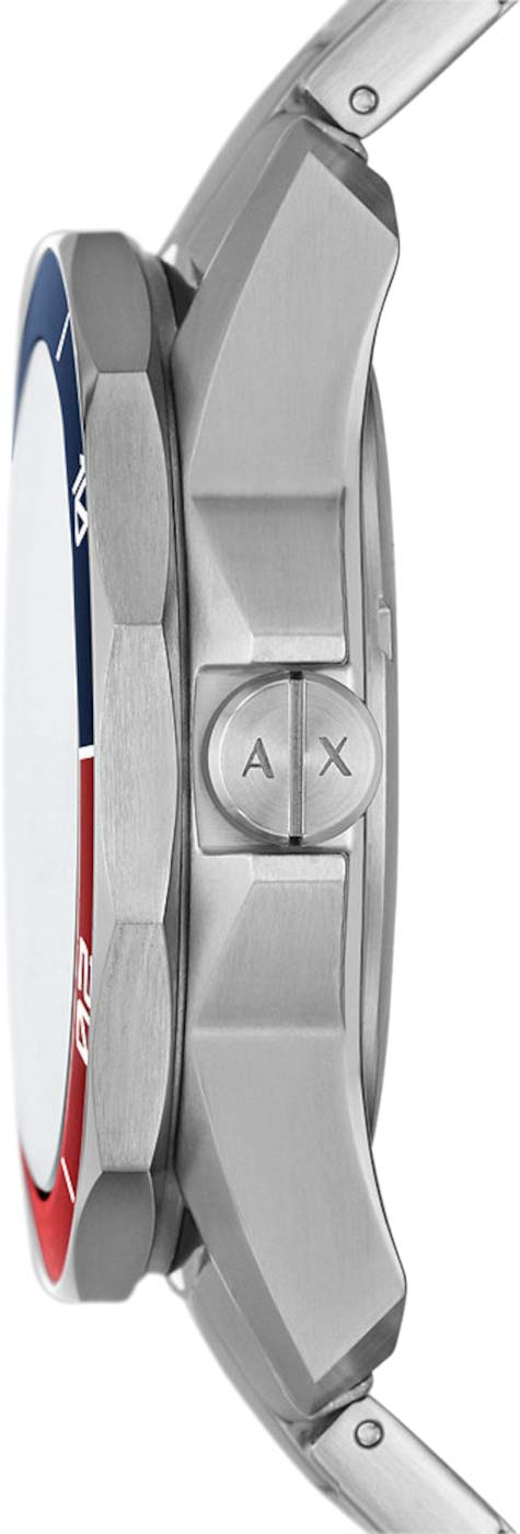 Armani Exchange Armani Exchange Dante AX1955,  италия мужские часы на браслете нержавеющая сталь боковой вид