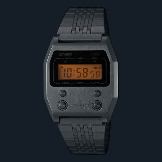 Casio Casio Vintage A1100D-1 , наручные мужские часы фото под углом