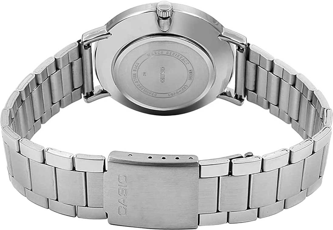 Casio Casio Collection LTP-VT01D-1B, ltp япония женские часы на браслете нержавеющая сталь боковой вид