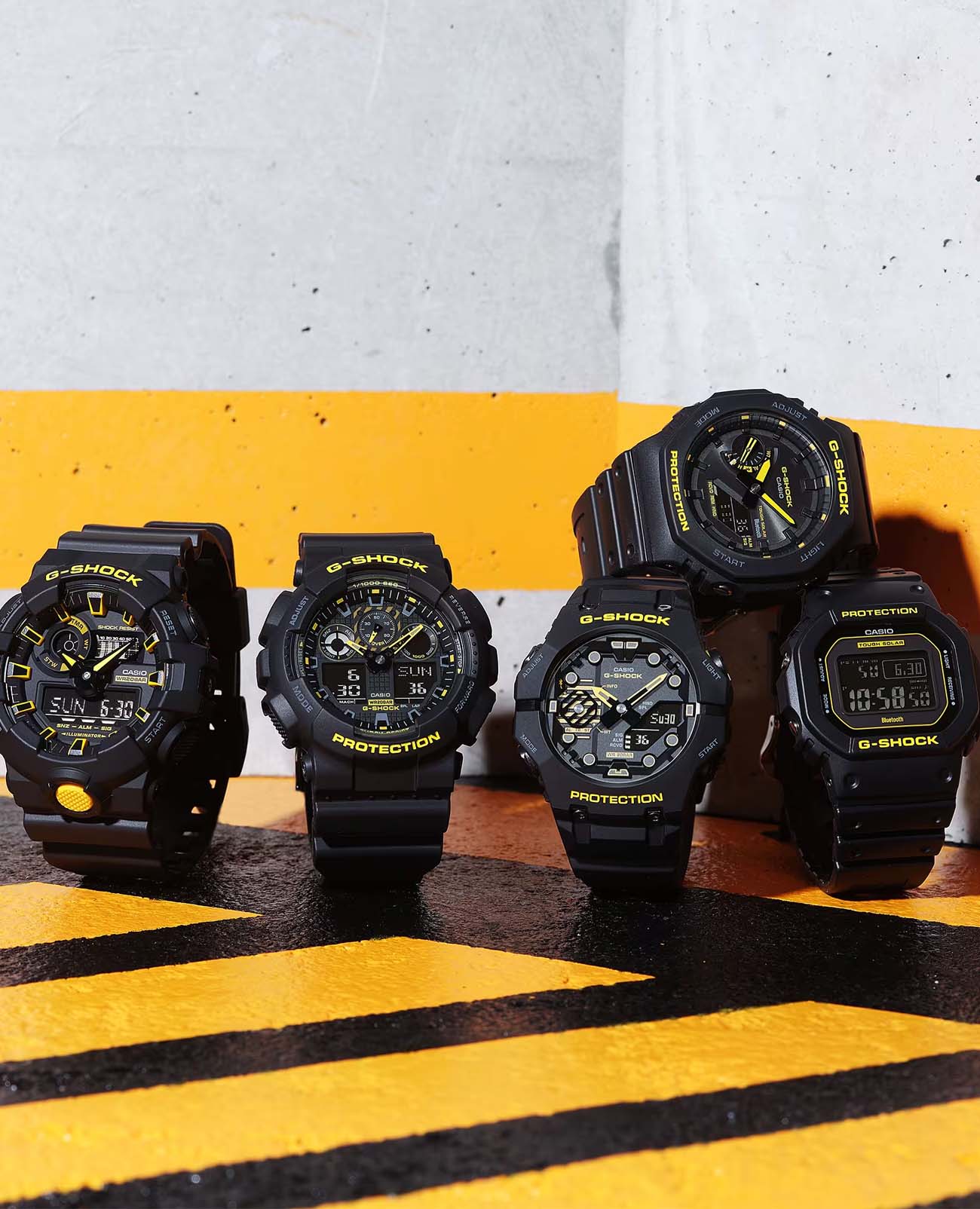 Casio GA-B001CY-1A мужские часы застежка крупным планом