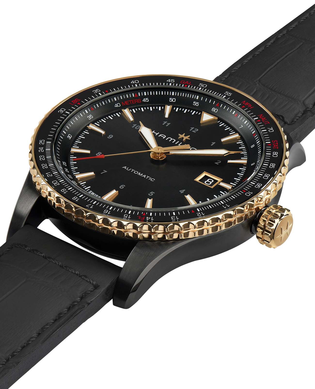 Hamilton Hamilton Khaki Aviation Converter H76635730  - задняя крышка сталь металл корпуса, швейцария часы