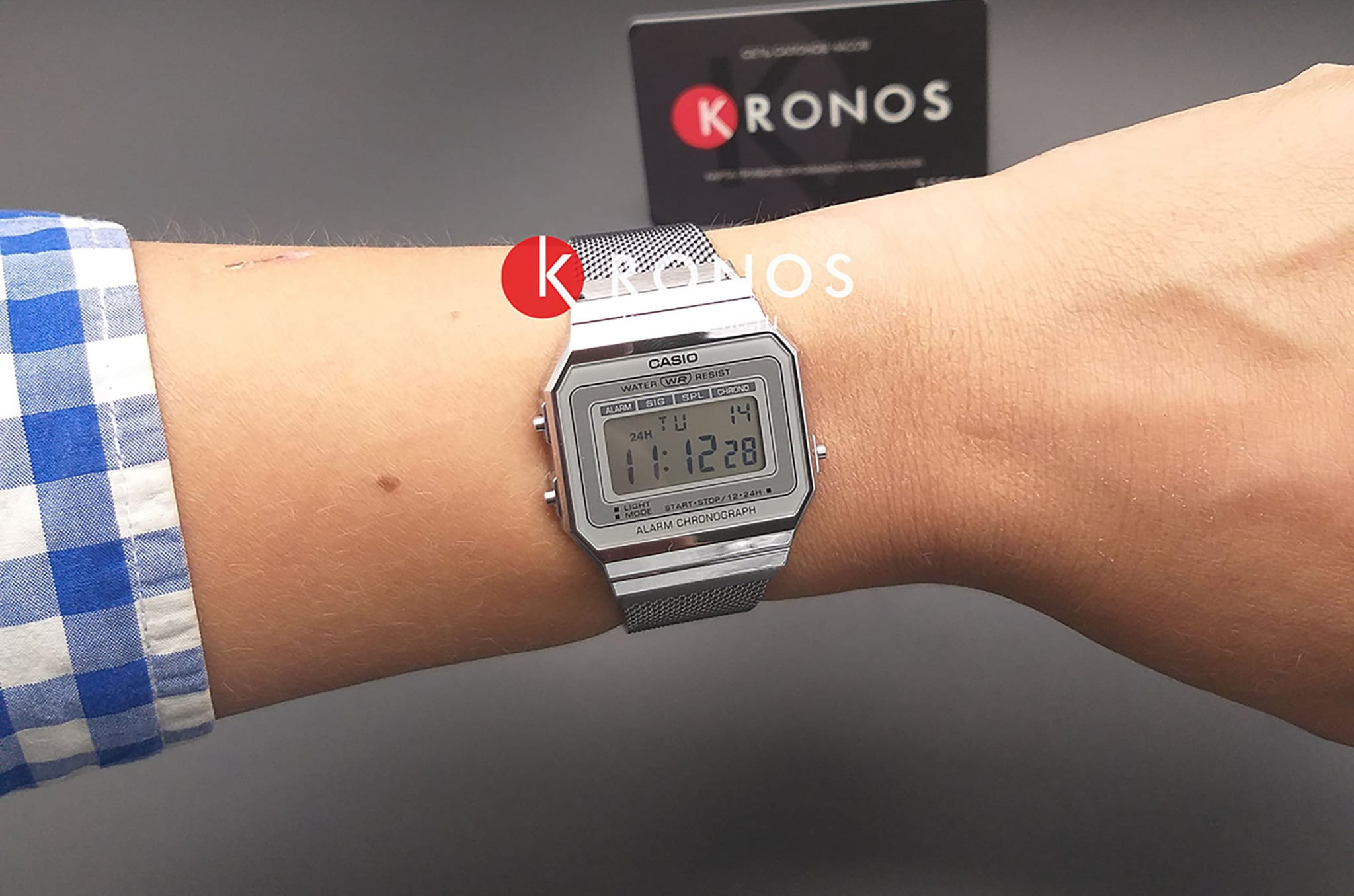 Оригинальные часы Casio Casio Collection A700WEM-7AEF в фирменной упаковке от производителя