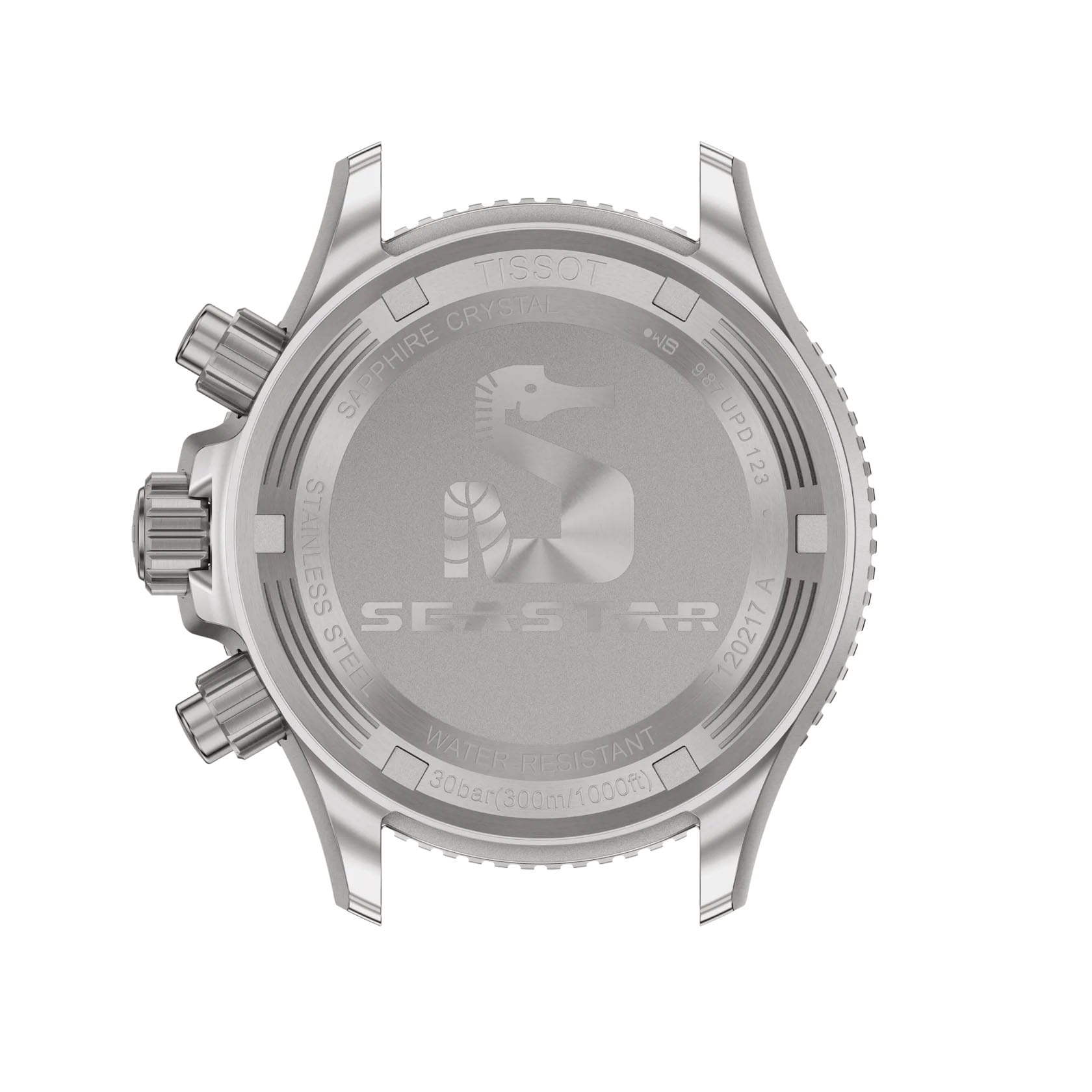 Tissot Tissot Seastar 1000 Quartz Chronograph 38mm T120.217.17.011.00, t-sport швейцария мужские часы на браслете силикон боковой вид