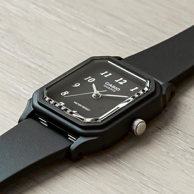 Casio Casio Collection LQ-142-1BDF (LQ-142-1B) женские часы черный циферблат на запястье