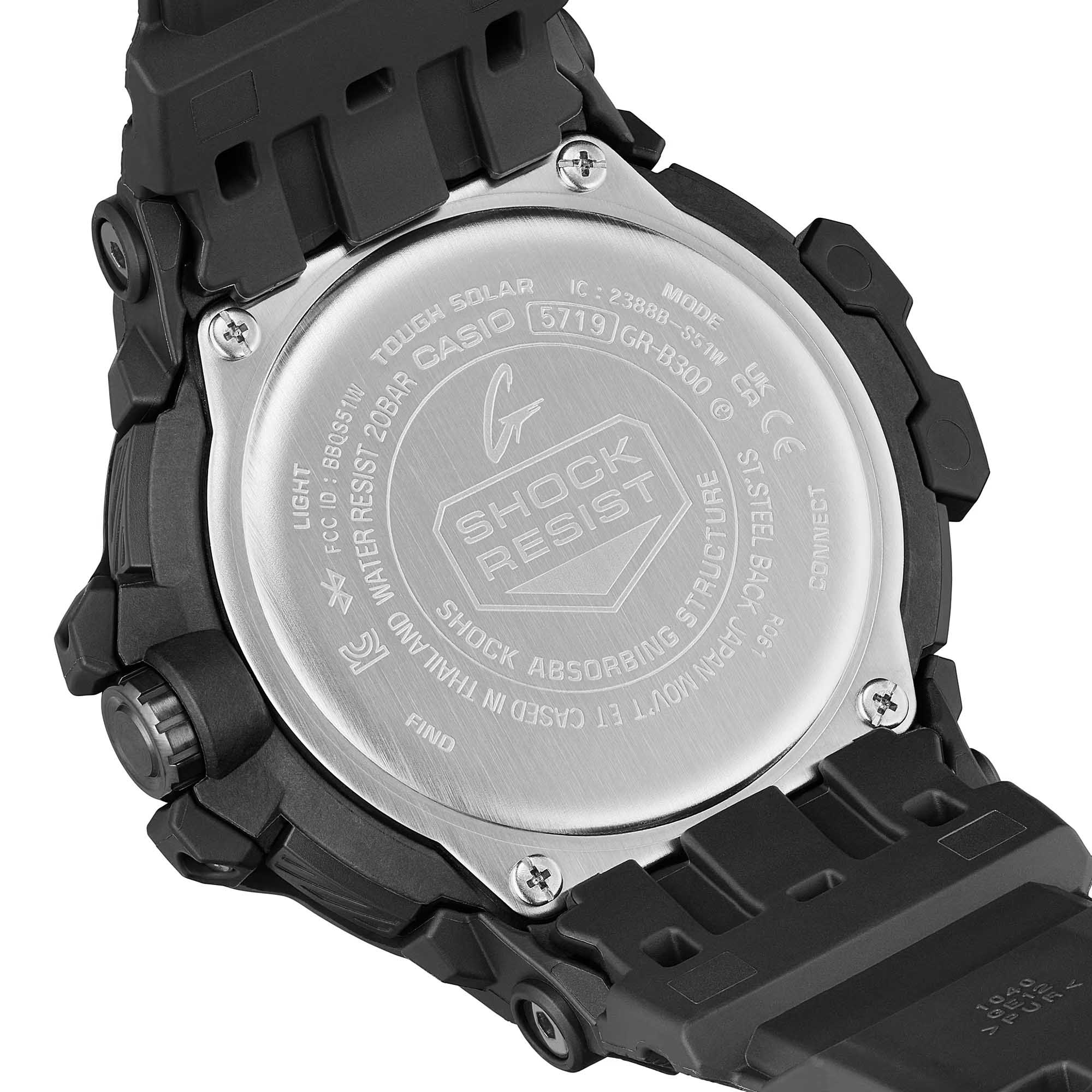 Оригинальные часы Casio Casio G-Shock GR-B300-1ADR (GR-B300-1A) электронные калибр механизма  общий вид
