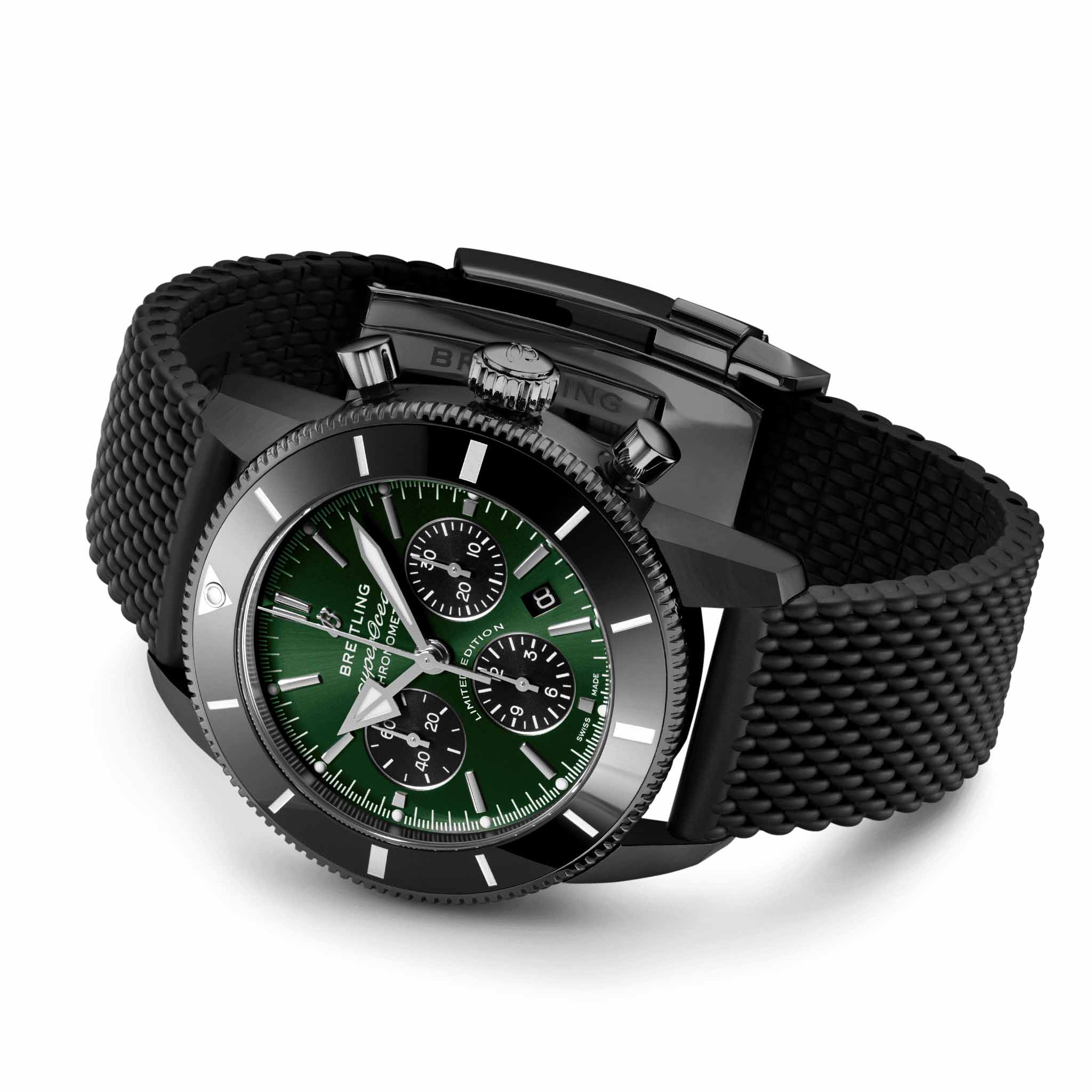 Оригинальные часы Breitling Breitling Superocean Heritage B01 Chronograph 44 MB01621A1L1S1 механические калибр механизма мануфактурный механизм breitling caliber b01 общий вид