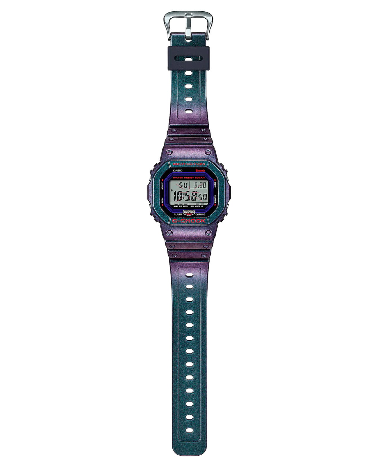 Casio Casio G-Shock DW-B5600AH-6DR (DW-B5600AH-6) мужские часы  циферблат на запястье
