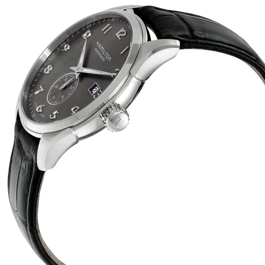 Hamilton Hamilton Jazzmaster Maestro Small Second Auto H42515785, jazzmaster швейцария мужские часы на браслете кожаный боковой вид
