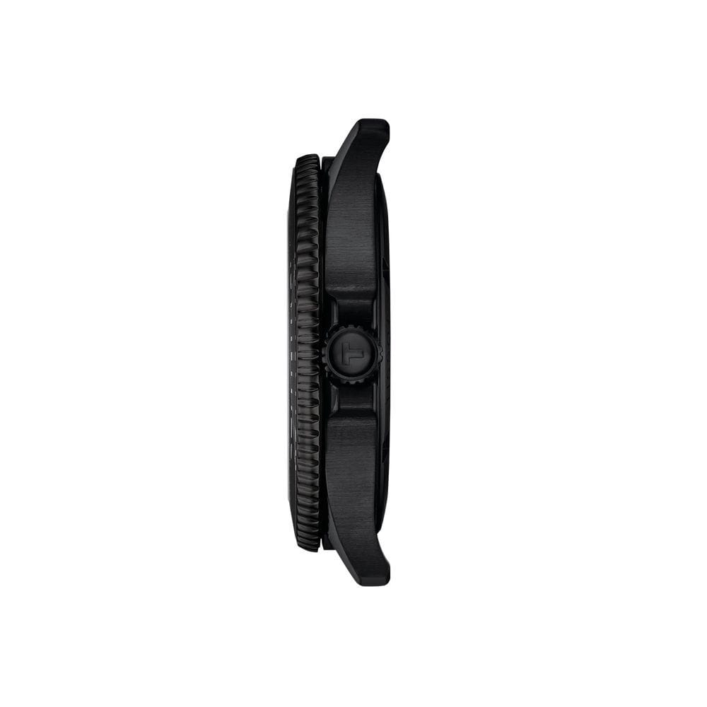 Tissot Tissot Seastar 1000 Quartz 40mm T120.410.33.051.00, t-sport швейцария мужские часы на браслете сталь c pvd покрытием боковой вид