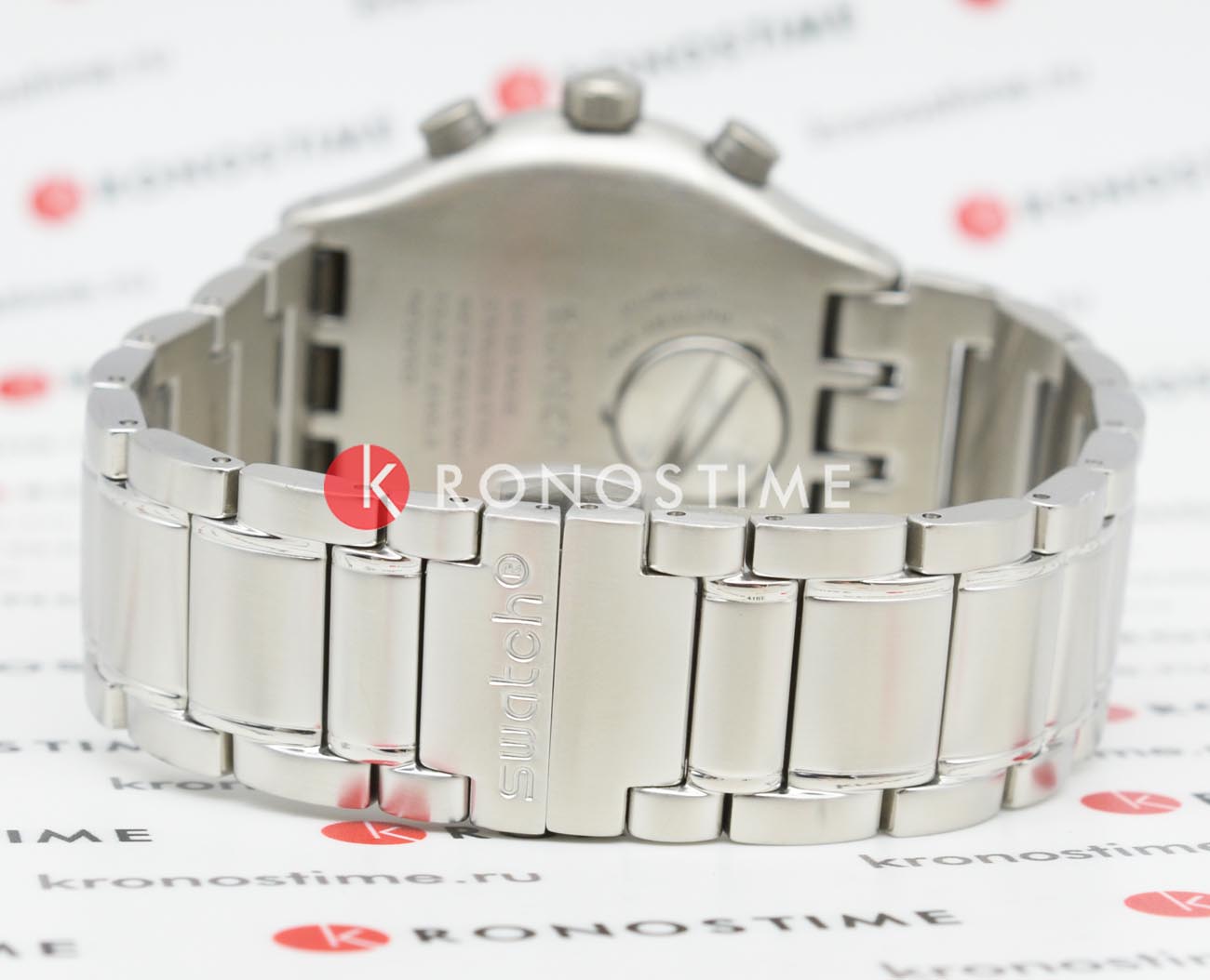 Swatch Swatch I New Chrono YVS495G кварцевые мужские часы часы крупный план черный циферблата
