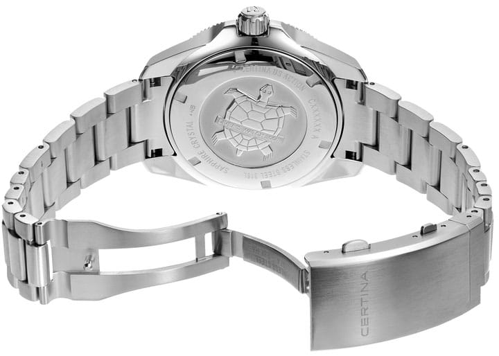 Certina Certina DS Action Diver C032.607.11.051.00 мужские часы черный циферблат на запястье