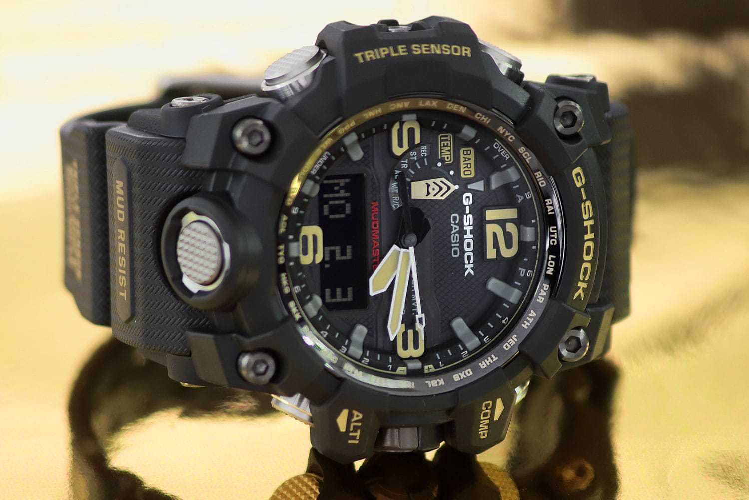 Оригинальные часы Casio Casio G-Shock GWG-1000-1A электронные калибр механизма  общий вид