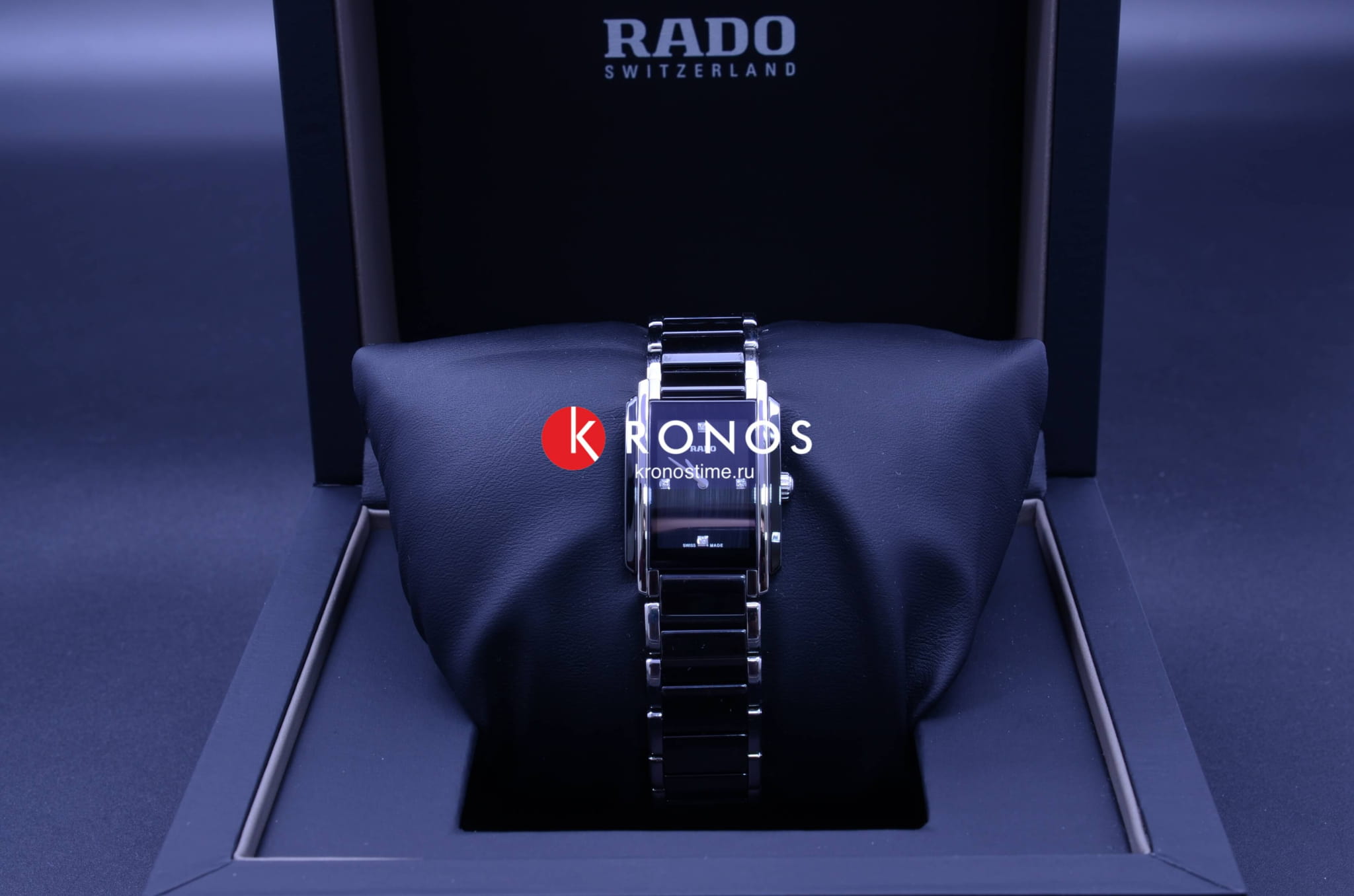 Rado Rado Integral Diamonds R20613712 женские часы черный циферблат на запястье