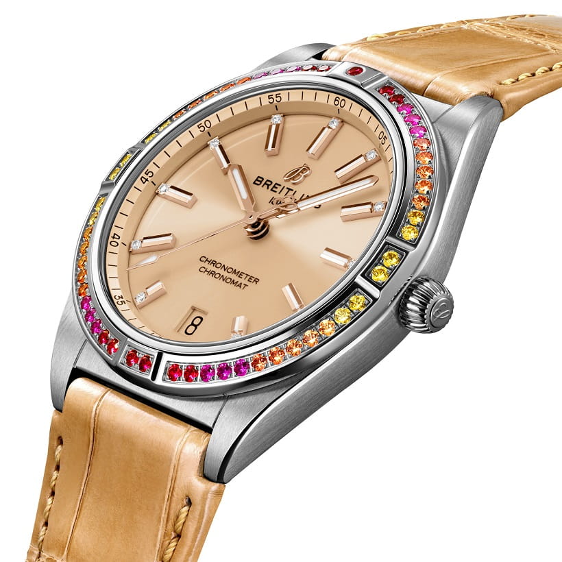 Breitling Breitling Chronomat Automatic 36 South Sea  A10380611A1P1 , наручные женские часы фото под углом