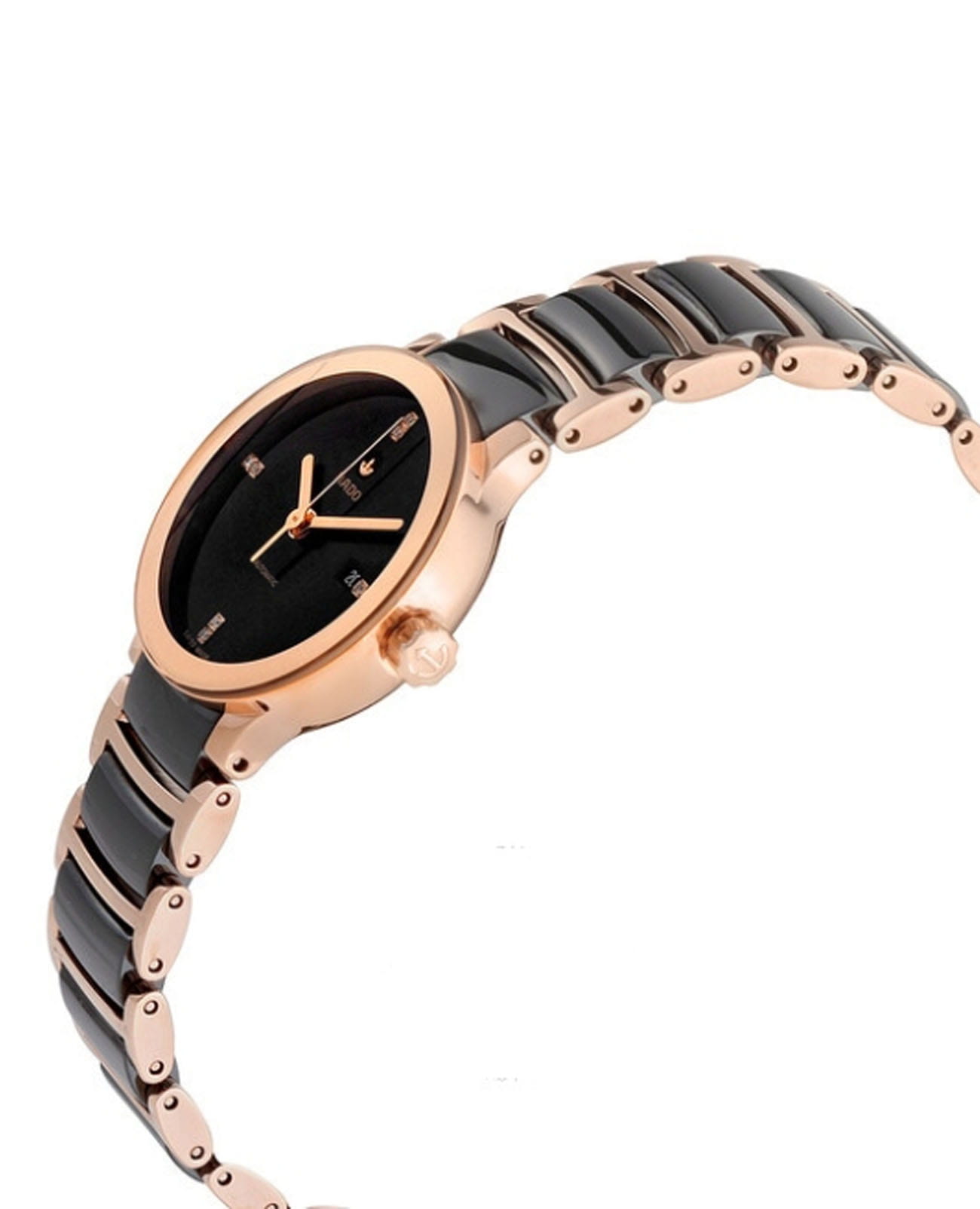 Rado Rado Centrix Diamonds R30183712 Automatic, наручные женские часы фото под углом