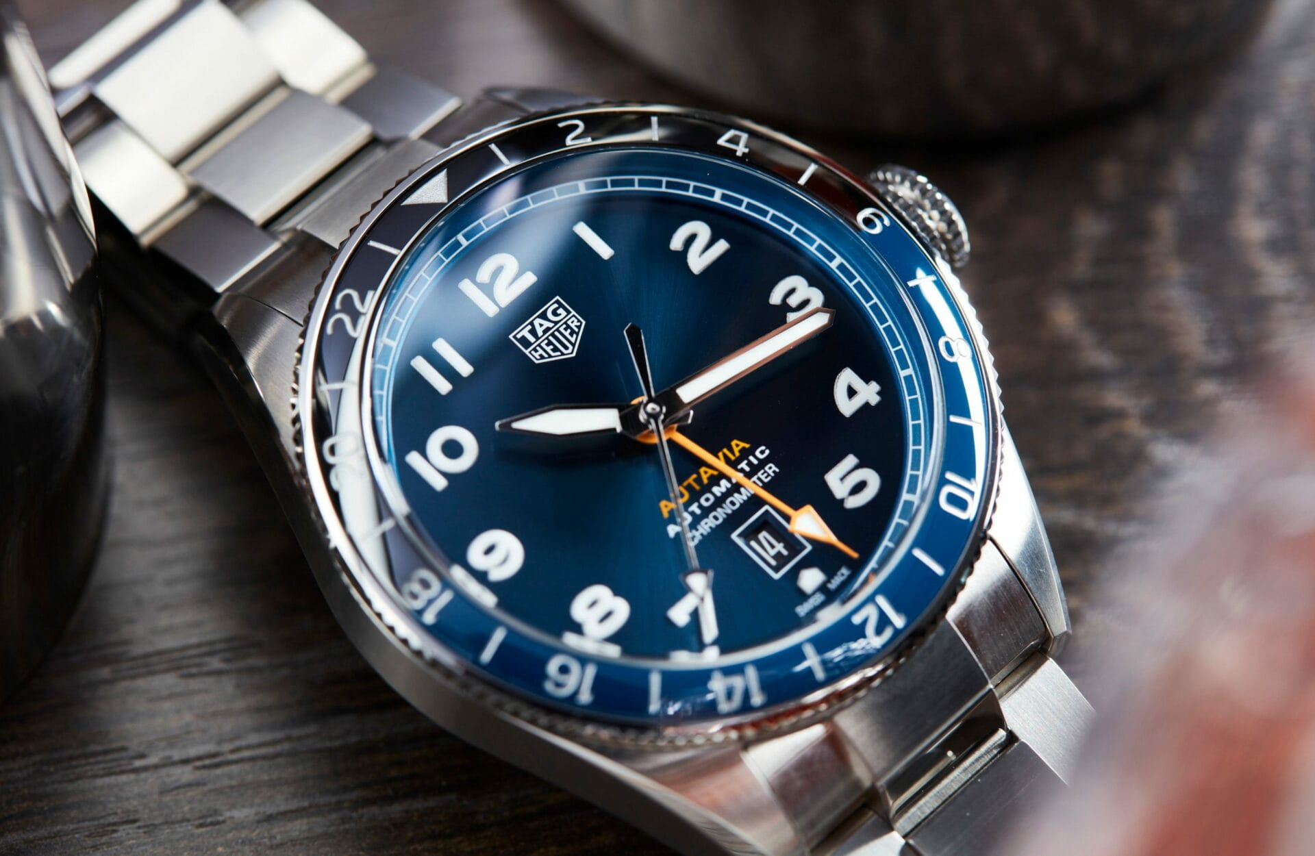 TAG Heuer WBE511A.BA0650 мужские часы застежка крупным планом