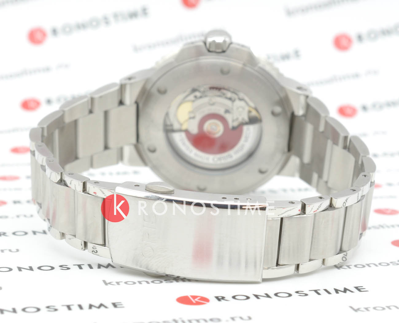 Oris Oris Aquis 01 733 7766 4135-07 8 22 05PEB  — детали корпуса и нержавеющая сталь